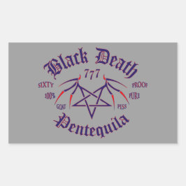 Pentequila Rechteckiger Aufkleber