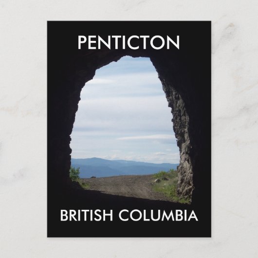 PENTICTON, BRITISCHE KOLUMBIA Postkarte (Vorderseite)