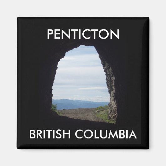 PENTICTON, BRITISCHER KOLUMBIA-Kühlschrankmagnet Magnet (Vorne)