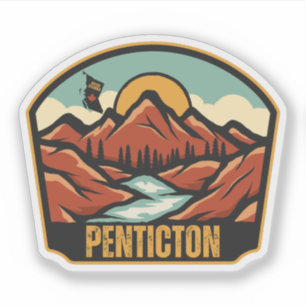 Penticton, British Columbia Aufkleber