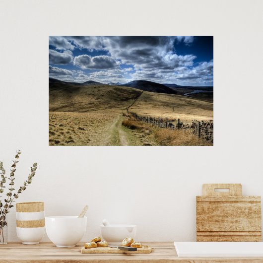Pentland Hills, Edinburgh Poster (Küche)