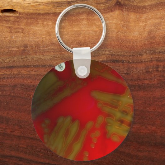 Penumonia Bacteria Schlüsselanhänger (Vorderseite)