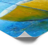 Penzance bei Ebbe Poster (Ecke)