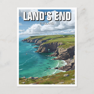 Penzance Land's End England Travel Postkarte