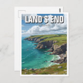 Penzance Land's End England Travel Postkarte (Vorne/Hinten)