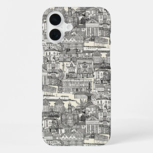 Penzance Toile schwarze Perle iPhone 16 Plus Hülle