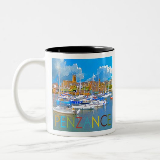 Penzance Zweifarbige Tasse (Links)