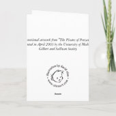 Penzancekarte Karte (Rückseite)