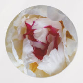 Peonblätter Etiketten (Design 1)