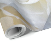 Peonblätter Geschenkpapier (Rolleneckpunkt)