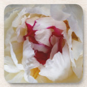 Peonblätter Getränkeuntersetzer (Vorderseite)