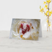 Peonblätter Karte (Gelbe Blume)