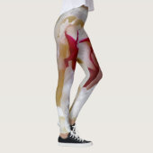 Peonblätter Leggings (Rechts)