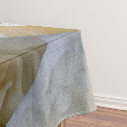 Peonblätter Tischdecke (Beispiel)