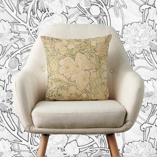 Peones von Alphonse Mucha, Vintager Jugendstil Kissen