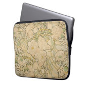 Peones von Alphonse Mucha, Vintager Jugendstil Laptopschutzhülle (Vorderseite Links)