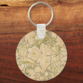 Peones von Alphonse Mucha, Vintager Jugendstil Schlüsselanhänger (Vorderseite)