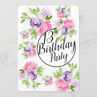 Peoney Cluster - Einladung zum 13. Geburtstag