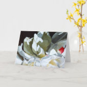 Peoni Greeting Card Karte (Gelbe Blume)