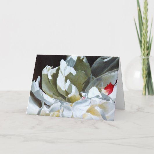 Peoni Greeting Card Karte (Vorderseite)