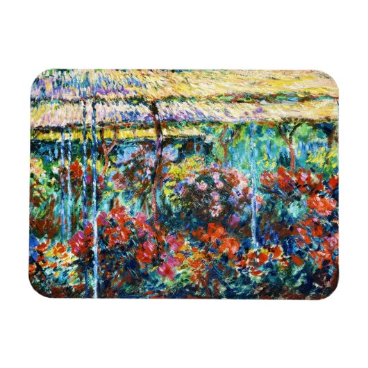 Peonies, 1887 Claude Monet cool, alt, Master Magnet (Horizontal)