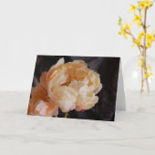 Peonies 6 karte (Gelbe Blume)