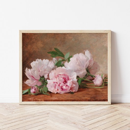 Peonies | Alexandre Gamba de Preydour Poster