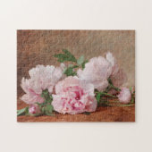 Peonies | Alexandre Gamba de Preydour Puzzle (Horizontal)