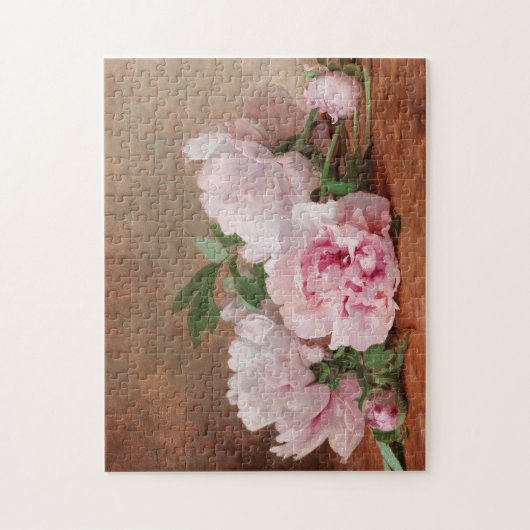 Peonies | Alexandre Gamba de Preydour Puzzle (Vertikal)