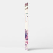 Peonies Aquarell: nahtlos blühender Hintergrund. Case-Mate iPhone Hülle (Rückseite / Rechts)