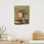 Peonies - Berthe Morisot Kunst Poster (Küche)