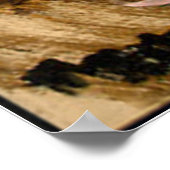 Peonies Berthe Morisot Kunst Poster (Ecke)