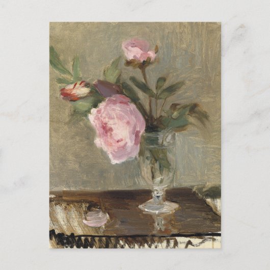 Peonies | Berthe Morisot Postkarte (Vorderseite)