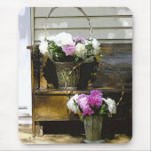 Peonies Blume Foto Mousepads (Vorne)