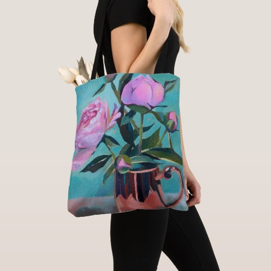 Peonies Bouquet Tote Tasche (Von Nahem)