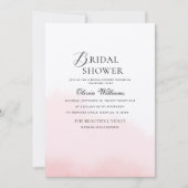 Peonies Bridal Dusche Einladung (Vorderseite)