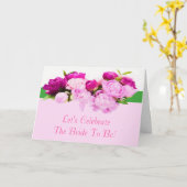 Peonies Brito be Celebration Karte (Gelbe Blume)