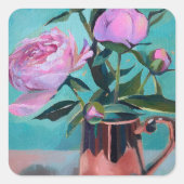 Peonies buquet Stickers (Vorderseite)