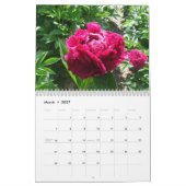 Peonies Calendar 2019 Kalender (Mär 2027)