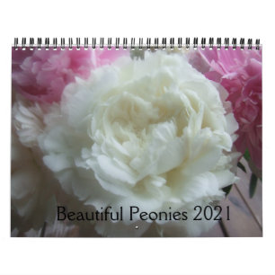 Peonies Calendar 2022 Kalender