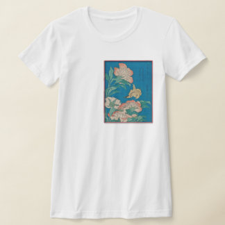 Peonies & Canary von Hokusai T - Shirt