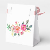 Peonies danke geschenkschachtel (Rückseite)