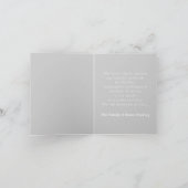 Peonies Digital Paper Cut-Out 2 Beileid Vielen Dan Dankeskarte (Innenseite)