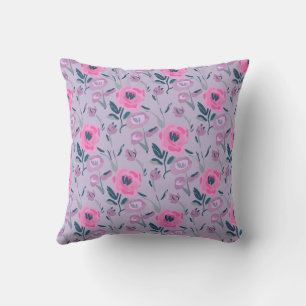 Peonies Field Pattern Kissen