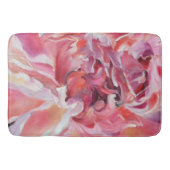 Peonies Floral Bath Mat Badematte (Vorderseite)