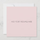 PEONIES FLORAL DANKYOU FLAT CARD DANKESKARTE (Rückseite)