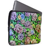 Peonies Floral Laptopschutzhülle (Vorne Rechts)