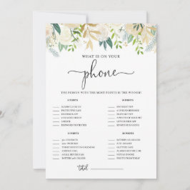 Peonies Gold Glitzer Was ist auf Ihrem Telefondusc Einladung