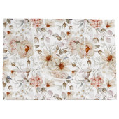 Peonies in Bloom Große Geschenktüte (Rückseite)