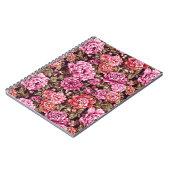 Peonies in Bloom Notizblock (Linke Seite)
